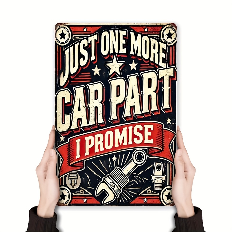 部屋の装飾、Ipromise自動車修理工場-メタルブリキ看板 - Auto Repair Shop Kitchener のレビューと価格