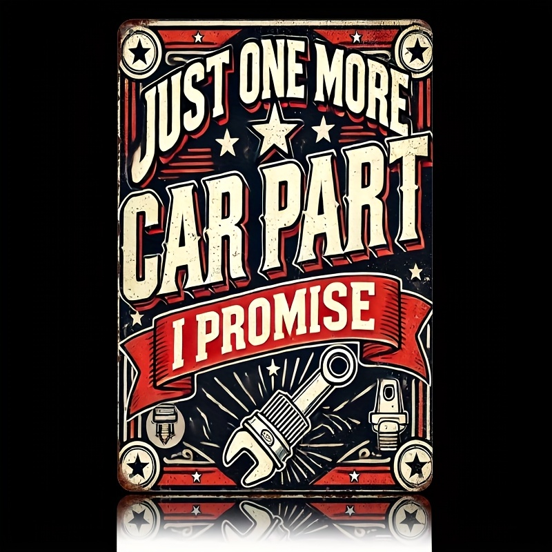 部屋の装飾、Ipromise自動車修理工場-メタルブリキ看板 - Auto Repair Shop Kitchener のレビューと価格